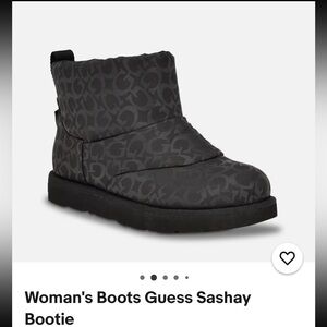Guess—Sashay Winter Women’s Bootie-Black-Size 8-BNWT